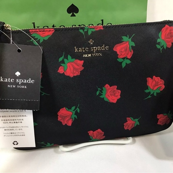 Disney X Kate Spade Chelsea Rose Toss Wristlet Pouch KE615 Card Holder KE995 New - Picture 9 of 10